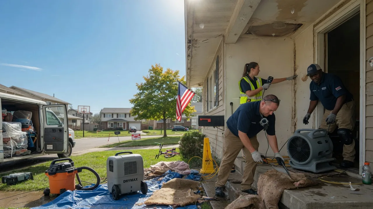 Water Damage Restoration in Perrysville, IN near me